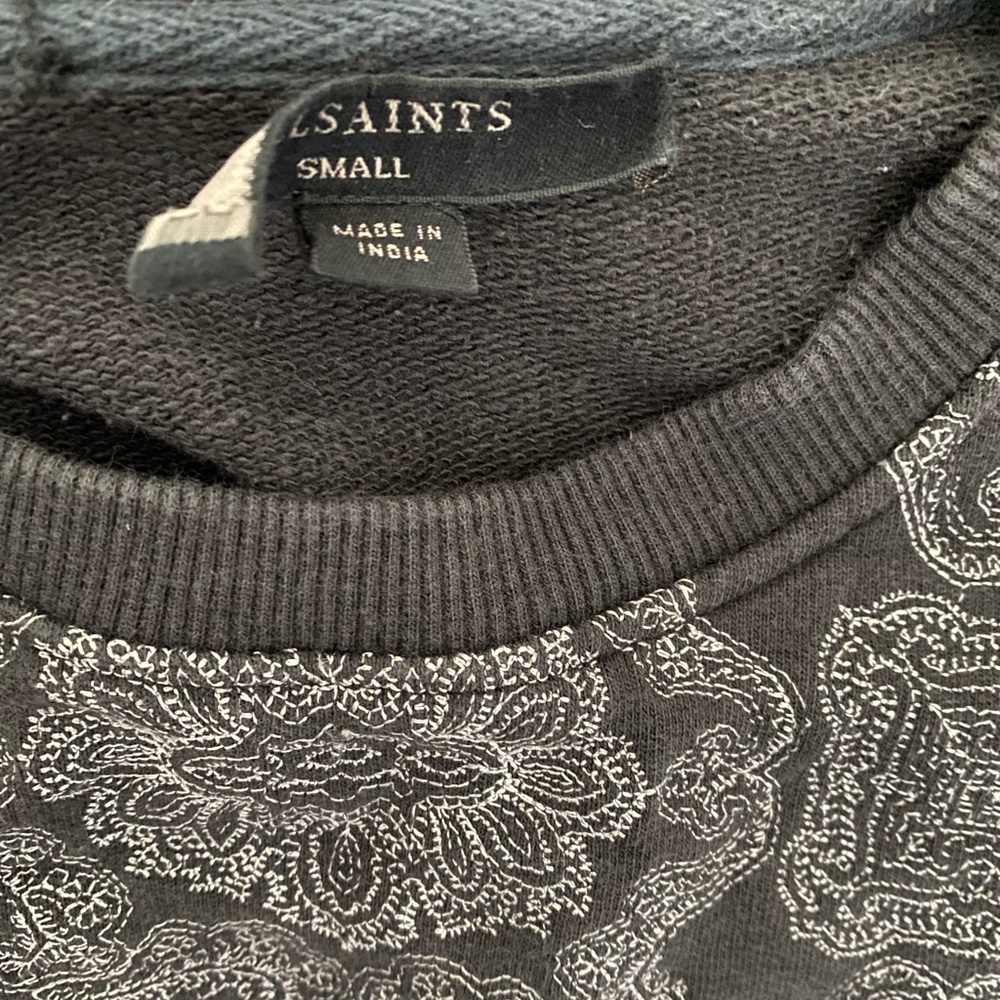 All Saints Printed Sweatshirt - Picture 7 of 7
